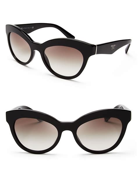 wrap sunglasses style one lense prada|Prada cat eye sunglasses black.